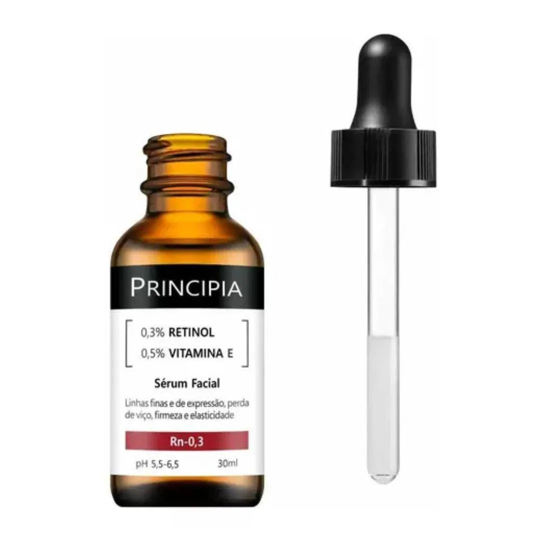Sérum Facial 0,3% Retinol + 0,5% Vitamina E (RN-0,3) 30ml