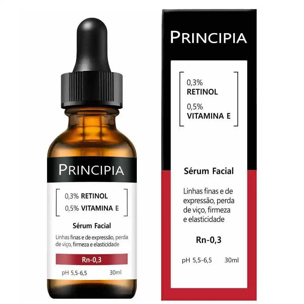 Sérum Facial 0,3% Retinol + 0,5% Vitamina E (RN-0,3) 30ml