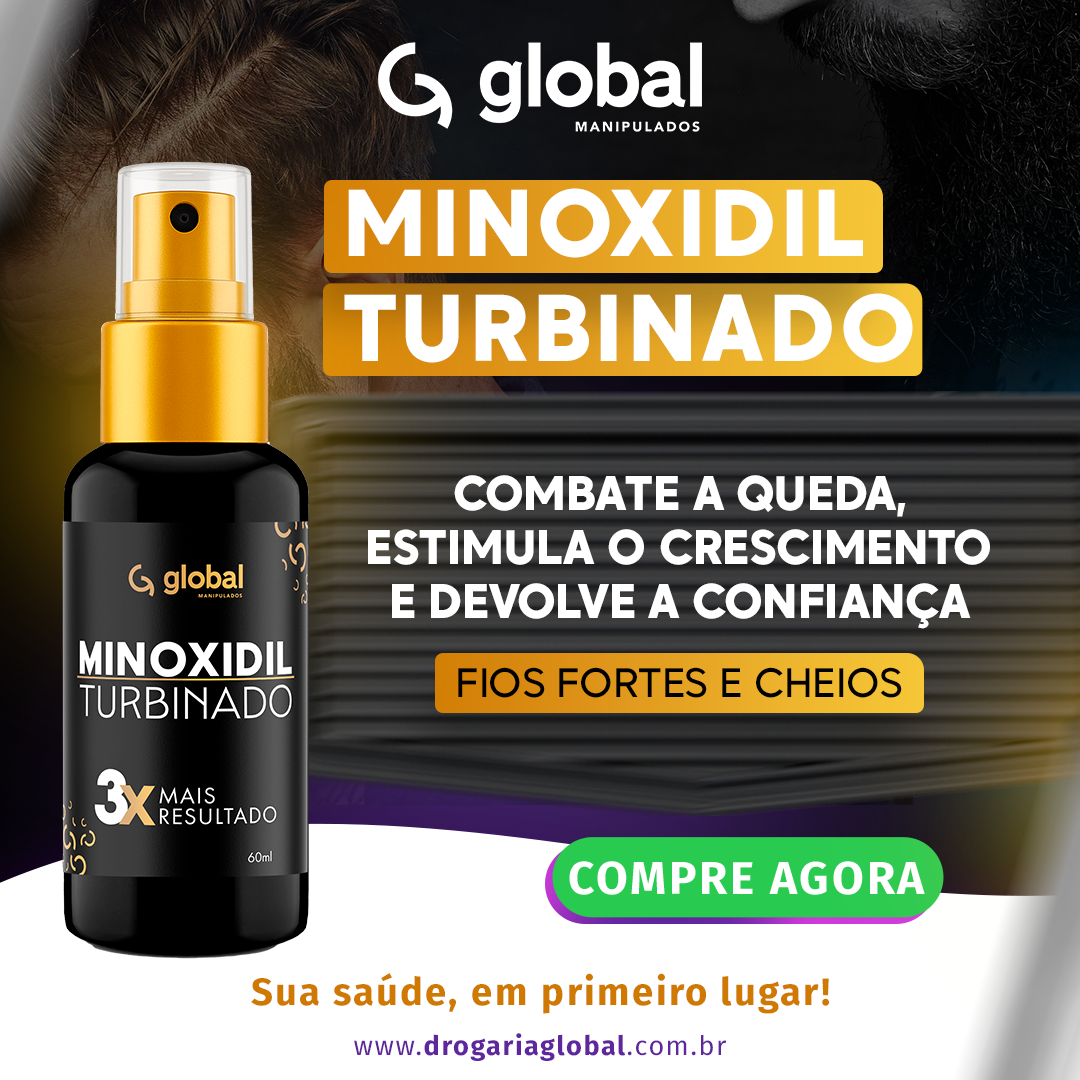 Minoxidil Turbinado – Tecnologia Avançada para um Crescimento Capilar Três Vezes Mais Rápido