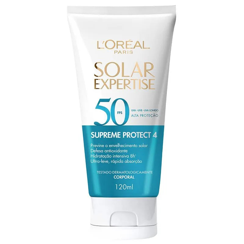 Protetor Solar Corporal L’Oréal Paris Solar Expertise Supreme Protect 4 FPS 50 – 200ml