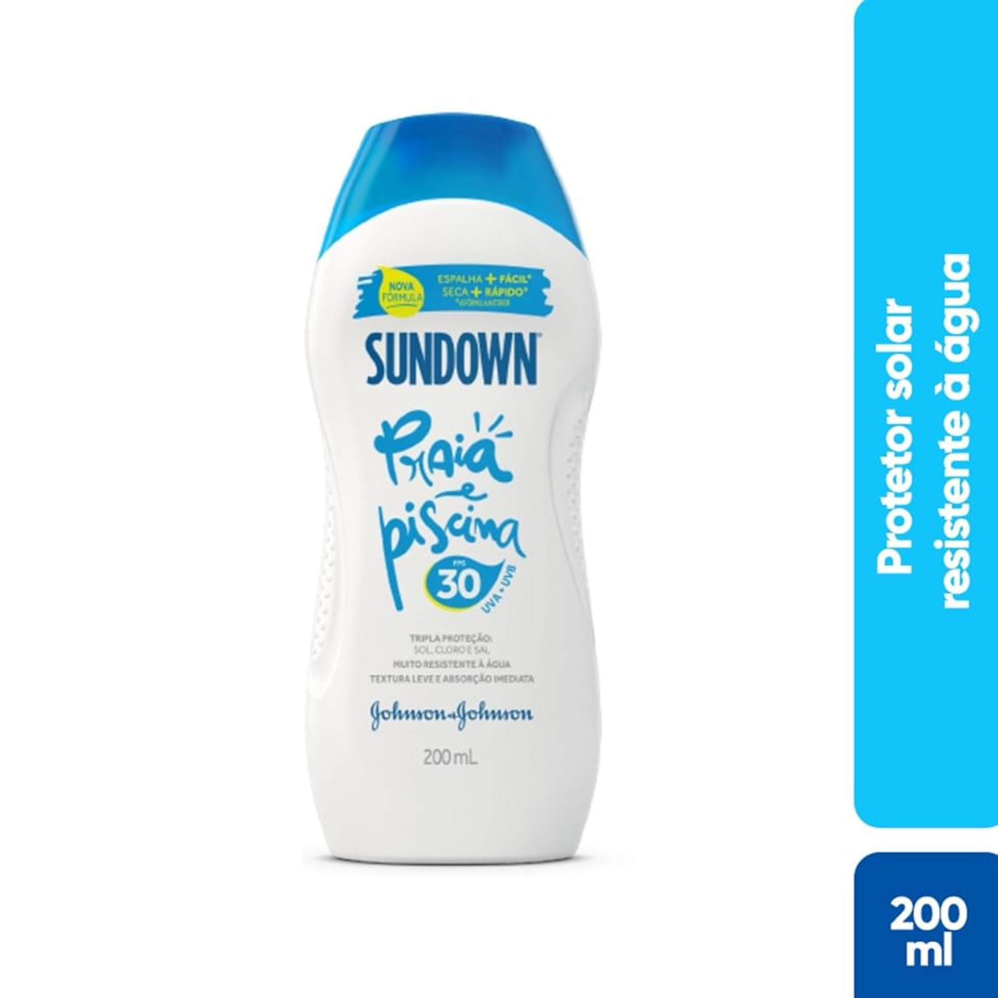 Protetor Solar Corpo e Rosto Sundown® Praia e Piscina FPS 30