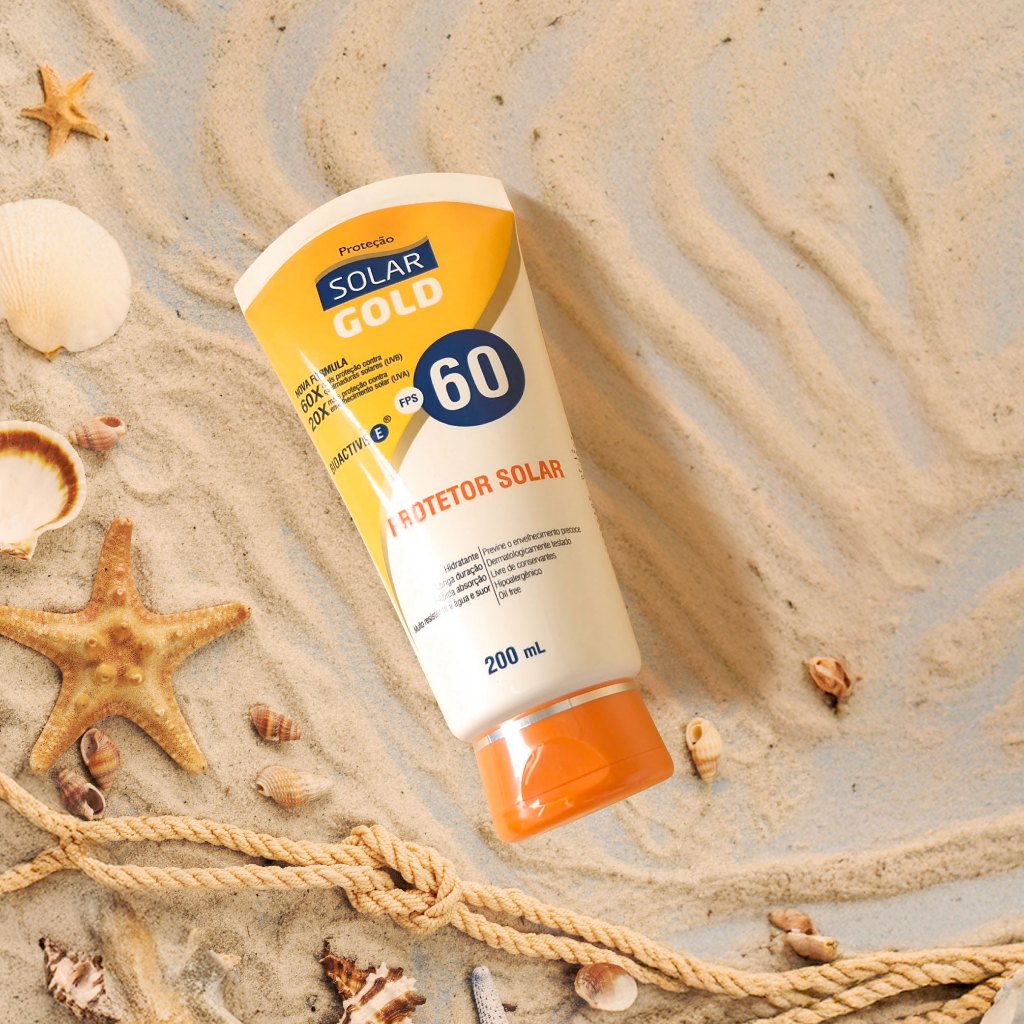 Protetor Solar Corporal Solar Gold FPS 60 – Toque Seco