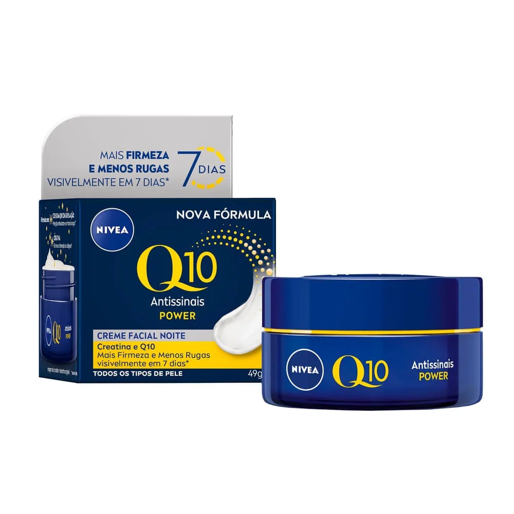 NIVEA Q10 Antissinais Power Creme Noite 49g