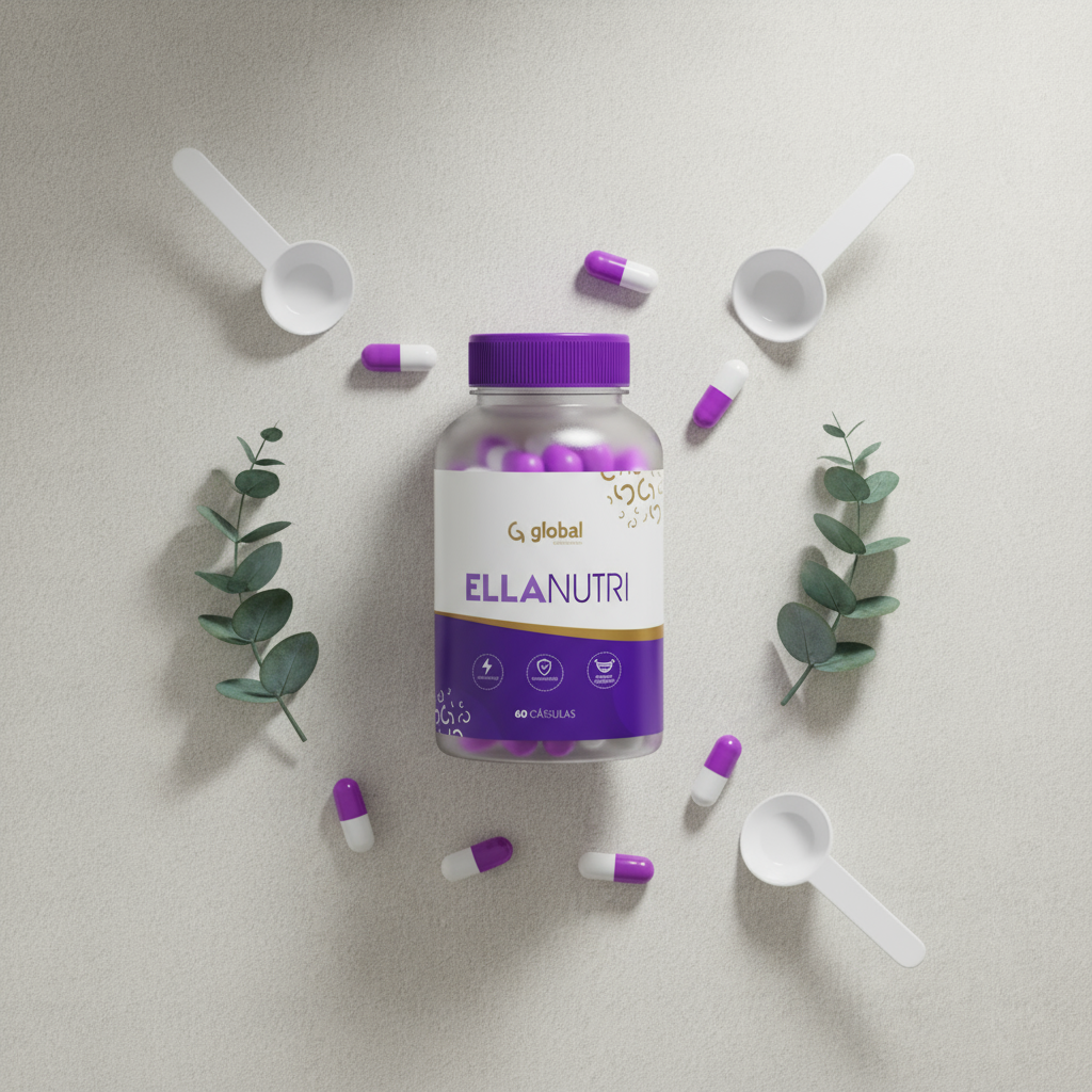 Vitamina da Mulher – Suporte Nutricional para Bem-Estar e Rotina Feminina | EllaNutri