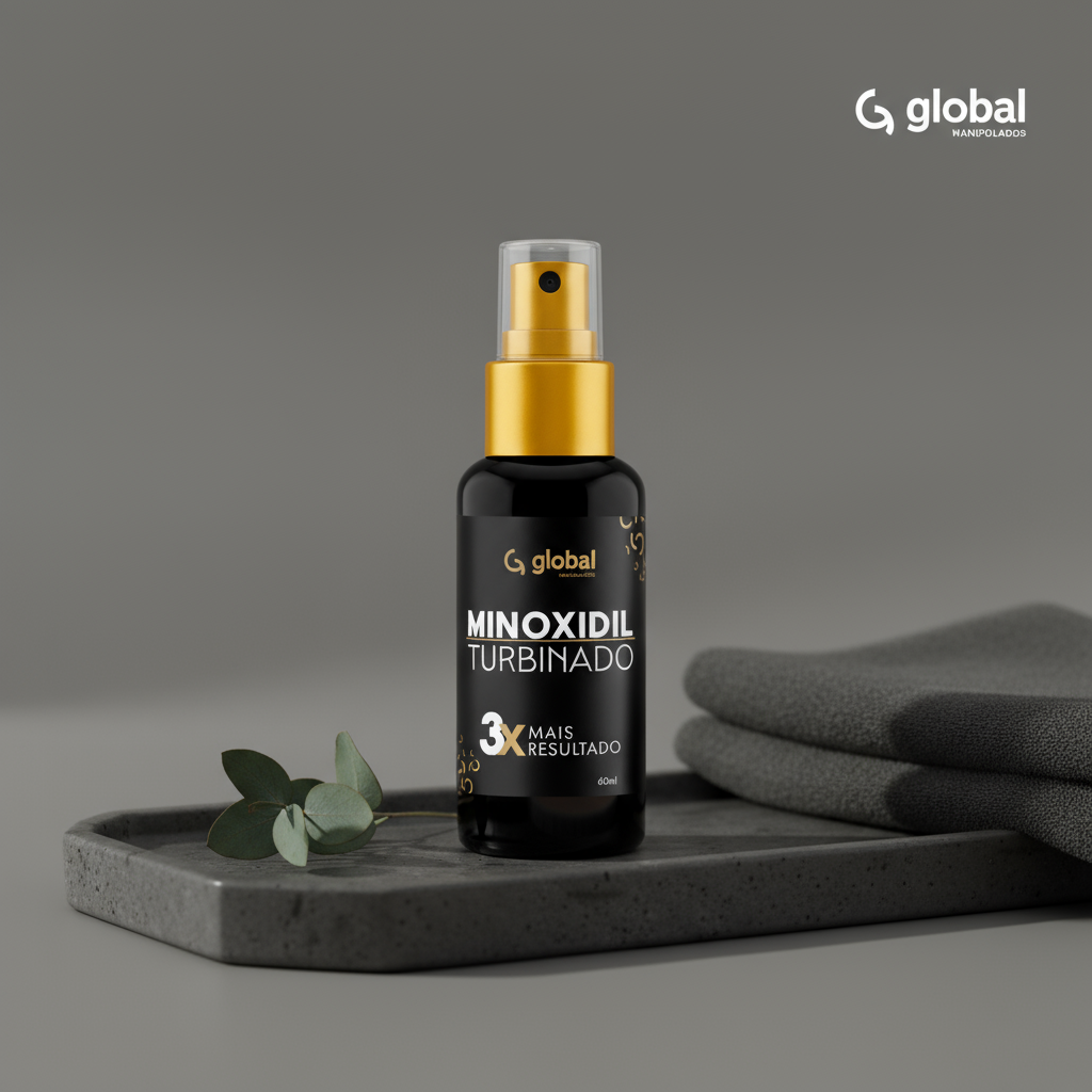 Minoxidil Turbinado – Tecnologia Avançada para um Crescimento Capilar Três Vezes Mais Rápido